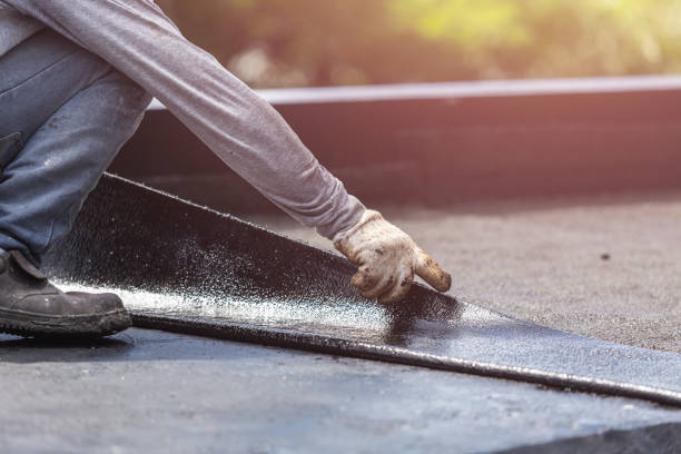 Professional Waterproofing technician working in Darlington, IN